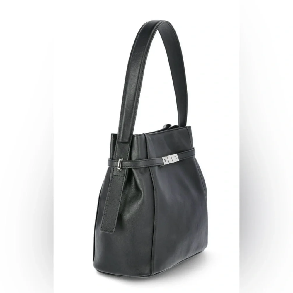 Time and Tru Women's Dalton Shoulder Bag, Black